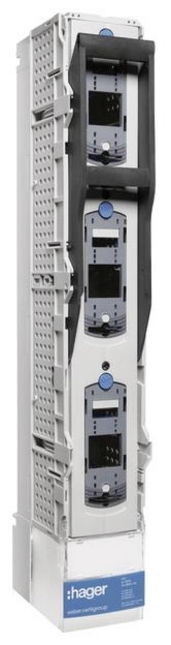 Hager LVSG3CPX Hager LVSG3CPX zekering-lastschakellijst NH3 185 mm 3-polig M12 Lastscheidingsschakelaarmodule 3-polig 630 A 690 V 1 stuk(s)