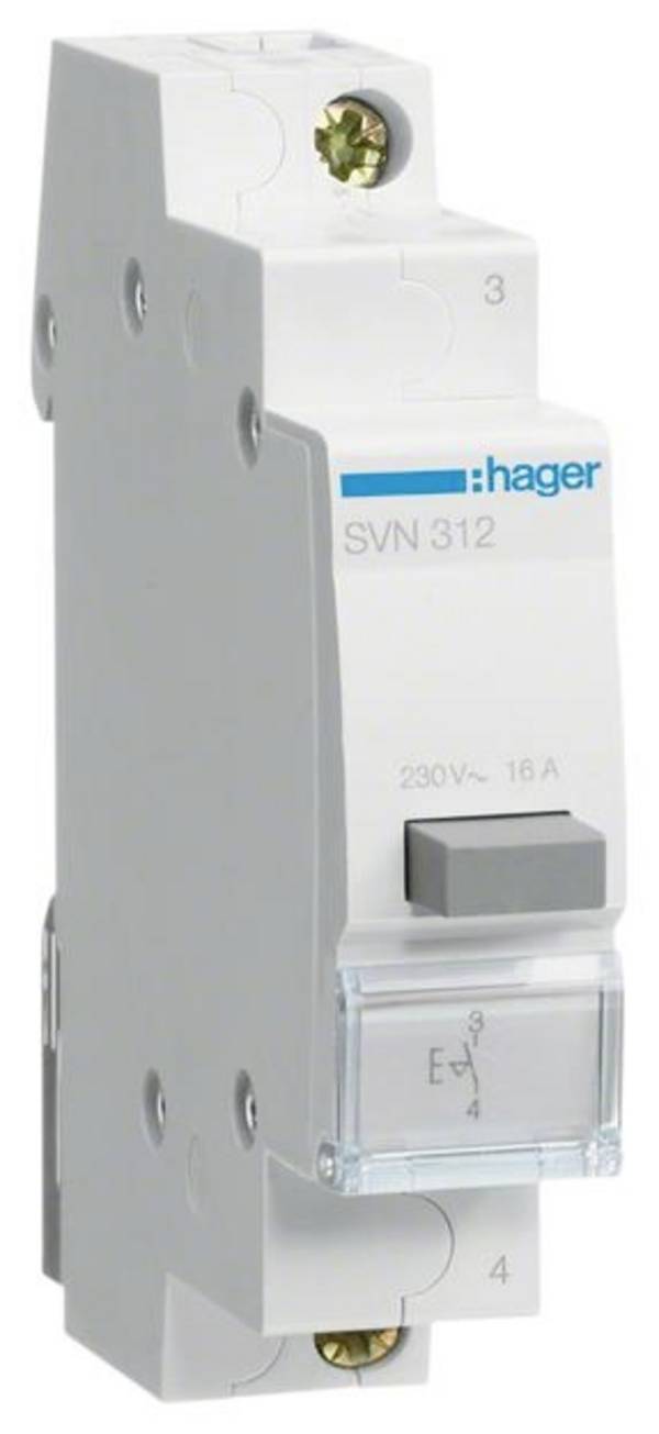 Pressure switch 16 A 230 V Hager SVN312