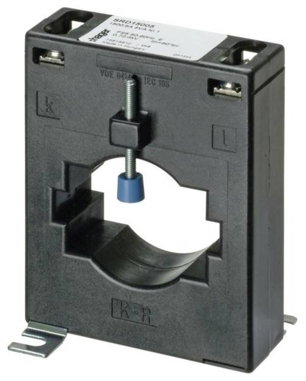 Hager SRD15005 SRD15005 Plug-in stroomtransformator Primaire stroom 1500 A Secundaire stroom 5 A  Doorvoer (Ø):45 mm  1 stuk(s)