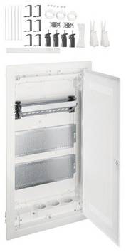 Hager VH36WWH VH36WWH Multimediaverdeelkast Holle wand Aantal groepen: 12 Aantal rijen: 3 Inhoud: 1 stuk(s)