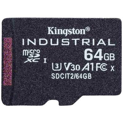 Kingston Industrial microSDXC-kaart 64 GB Class 10 UHS-I 