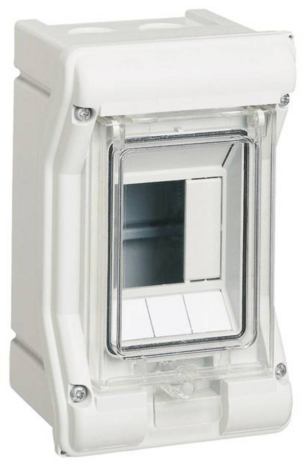 Hager VE103PN VE103PN Kleine verdeelkast Opbouw (op muur) Aantal rijen: 1 Inhoud: 1 stuk(s)