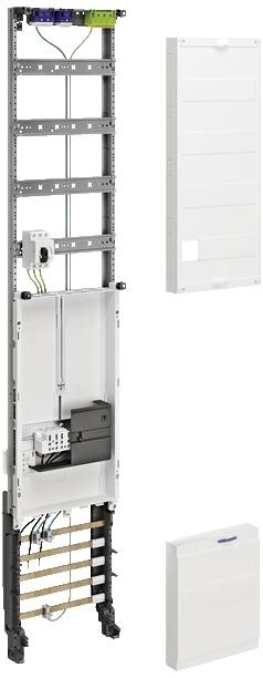 Hager ZH54C9N ZH54C9N Compleet paneel Opbouw (op muur) Aantal rijen: 4 Inhoud: 1 stuk(s)