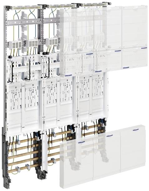 Hager ZL3EL261N Compleet paneel Opbouw (op muur) Inhoud: 1 stuk(s)