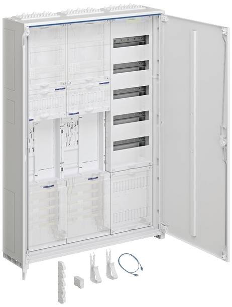 Hager ZB33SEQ25 Complete kast Opbouw (op muur) Aantal groepen: 3 Aantal rijen: 5 Inhoud: 1 stuk(s)