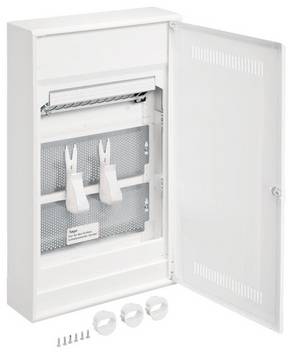 Hager VA36WWH VA36WWH Multimediaverdeelkast Opbouw (op muur) Aantal groepen: 3 Aantal rijen: 3 Inhoud: 1 stuk(s)