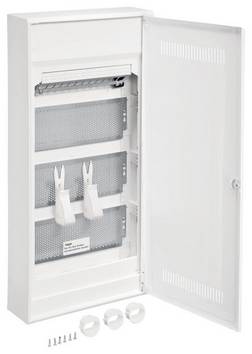 Hager VA48WWH VA48WWH Multimediaverdeelkast Opbouw (op muur) Aantal groepen: 4 Aantal rijen: 4 Inhoud: 1 stuk(s)