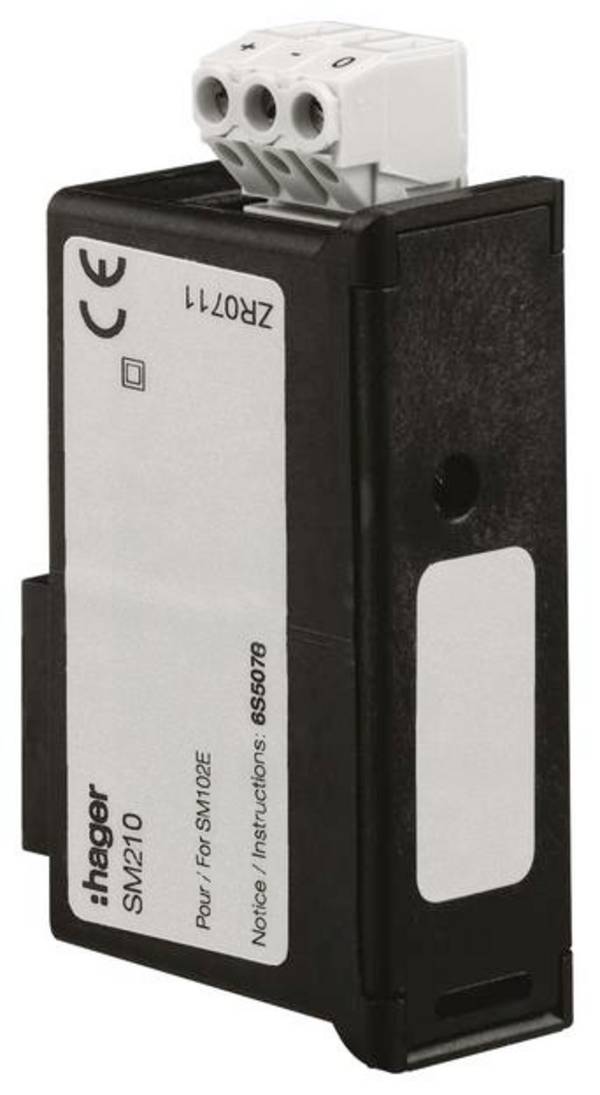 Hager SM210 SM210 Module RS485 Jbus/Modbus voor SM102E
