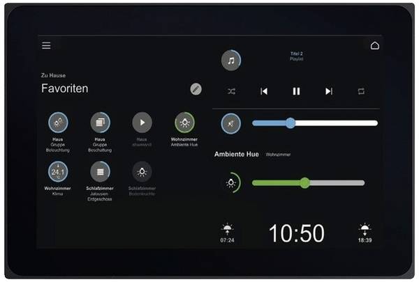 Hager KNX WDI101 Touchscreenmodule