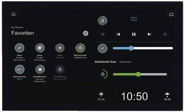 Hager KNX WDI161 Touchscreenmodule    WDI161
