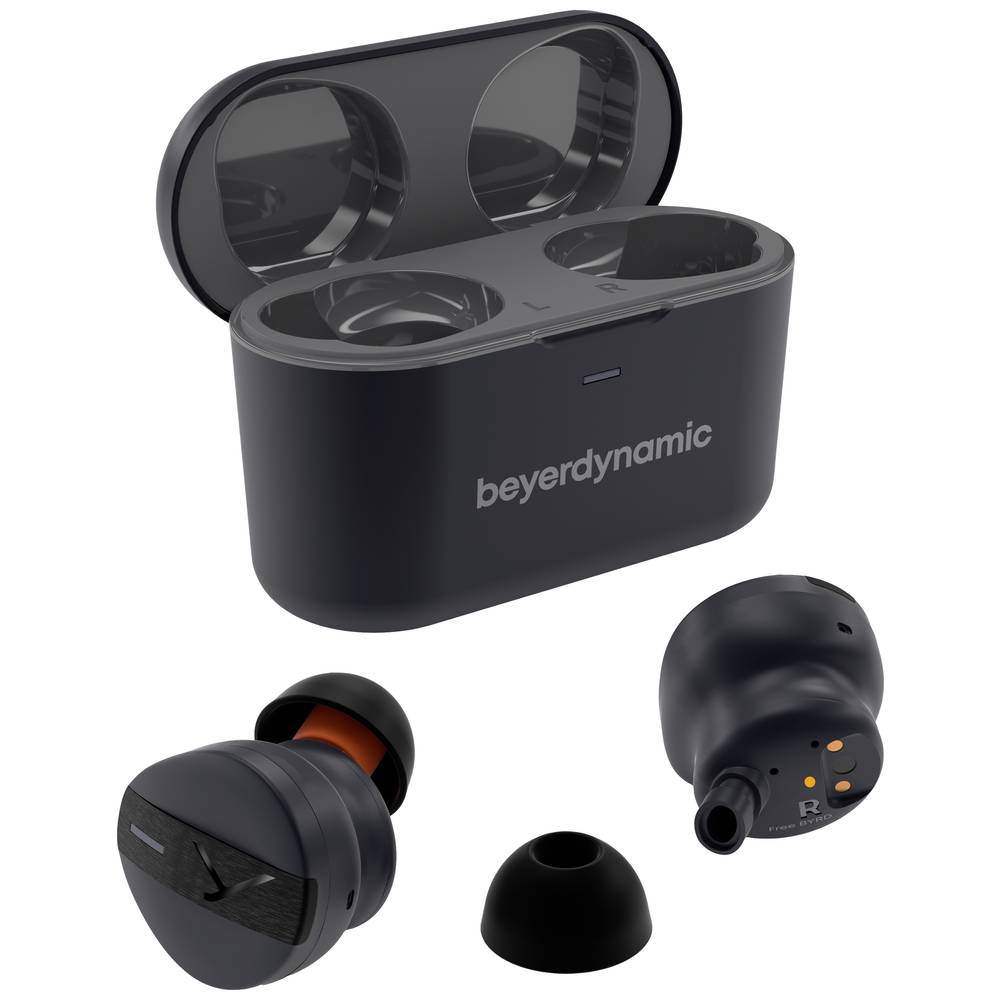 beyerdynamic Free BYRD In Ear oordopjes HiFi Bluetooth Stereo Zwart Noise Cancelling Oplaadbox