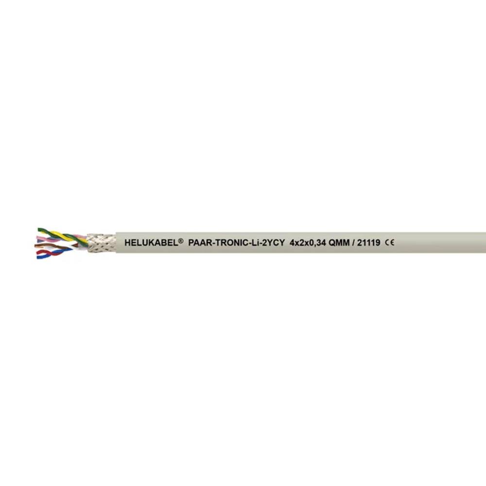 Helukabel 21119-500 Digitale kabel 4 x 2 x 0.34 mm² Grijs 500 m