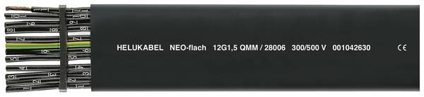 HELU Lintkabel 8 G 2.5 mm² Zwart 28011-500 500 m