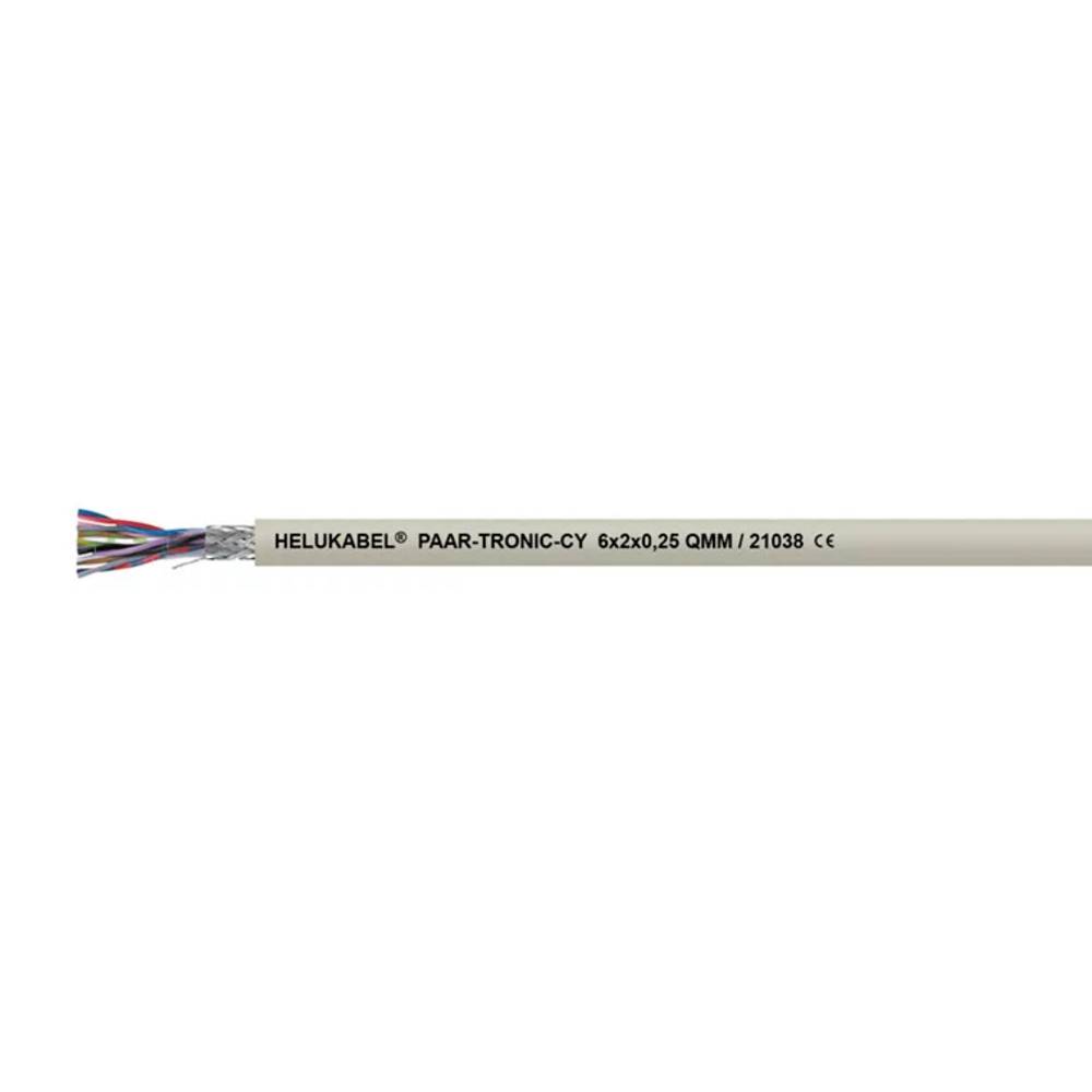 Helukabel 21041-100 Digitale kabel 10 x 2 x 0.25 mm² Grijs 100 m