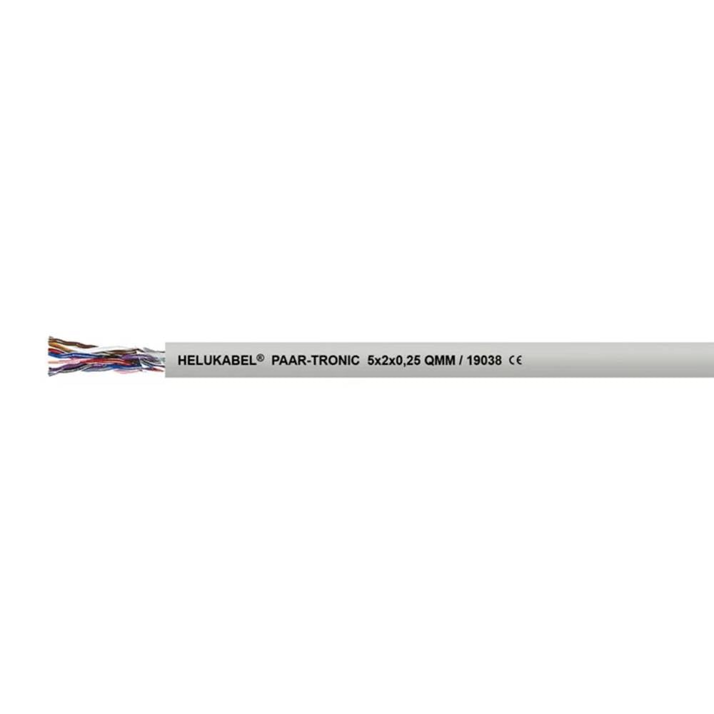 Helukabel 19042-500 Digitale kabel 10 x 2 x 0.25 mm² Grijs 500 m