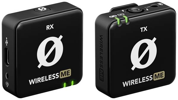 Dasspeld Microfoonset Rode Wireless ME Zendmethode:Radiografisch, Analoog, Digitaal Incl. kabel, Incl. windkap, Incl. tas