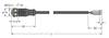 Turck 6625505 Sensor/actuator aansluitkabel M12 Aantal polen (sensoren): 4 10 m 1 stuk(s)