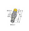 Turck Sensor Inductief 4611323 4611323 Niet vlak NPN wisselcontact (Ø x l) 12 mm x 52 mm