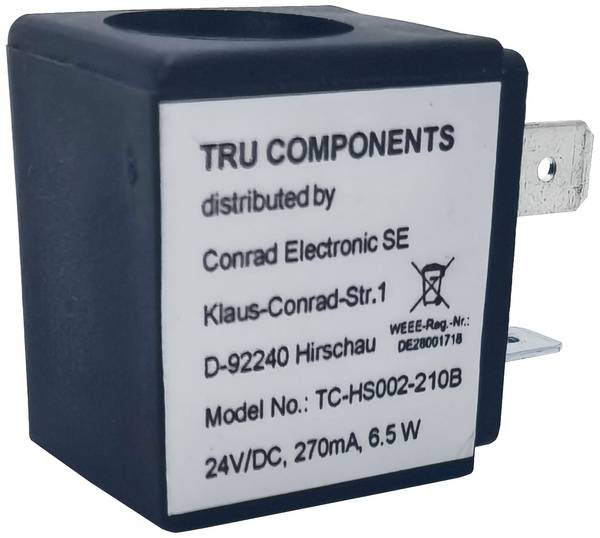 TRU COMPONENTS Spoel TC-11331332 24 V/DC (max) 1 stuk(s)