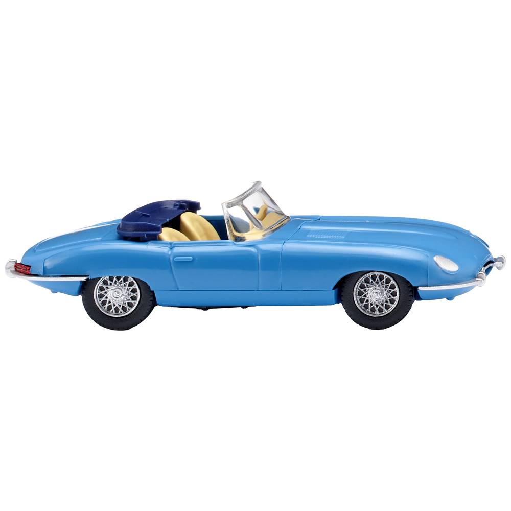 Wiking 081707 H0 Jaguar E-type Roadster, blauw