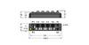 Turck TBEN-S2-2COM-4DXP 6814031 Multiprotocol I/O-module 1 stuk(s)