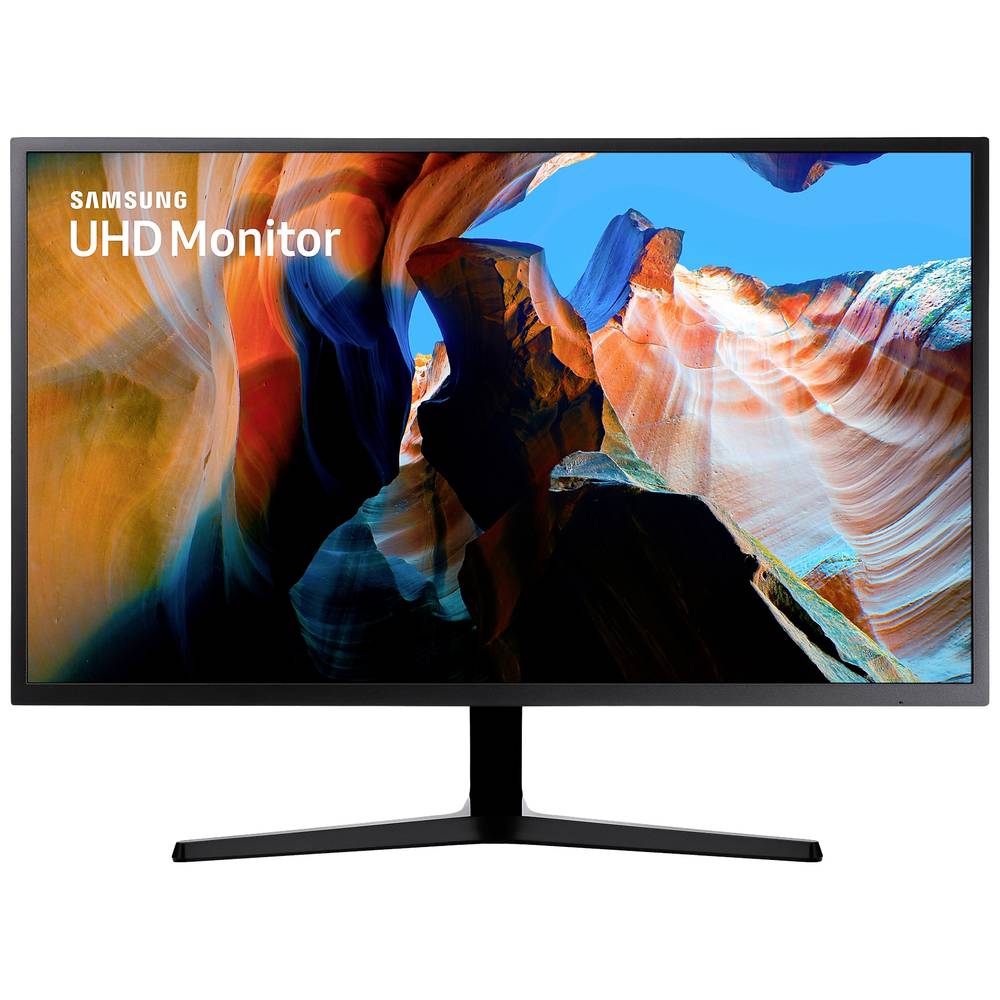Samsung U32J590UQP LED-monitor Energielabel F (A - G) 81.3 cm (32 inch) 3840 x 2160 Pixel 16:9 4 ms DisplayPort, HDMI, Hoofdtelefoon (3.5 mm jackplug) VA LCD