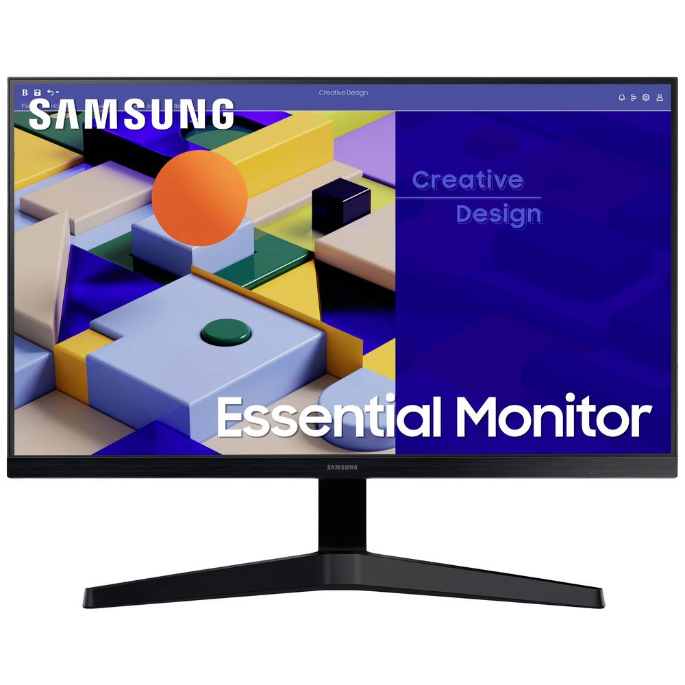 Samsung S24C314EAU LED-monitor Energielabel E (A - G) 61 cm (24 inch) 1920 x 1080 Pixel 16:9 5 ms VGA, HDMI IPS LED