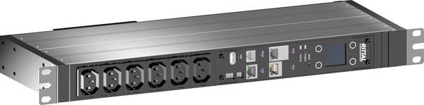 Rittal DK 7979.202 7979202 Rack-stroomverdeler