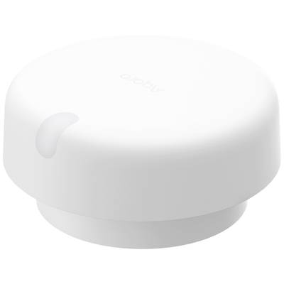 Kleinere, rondere, witte sensor op een gladde achtergrond.