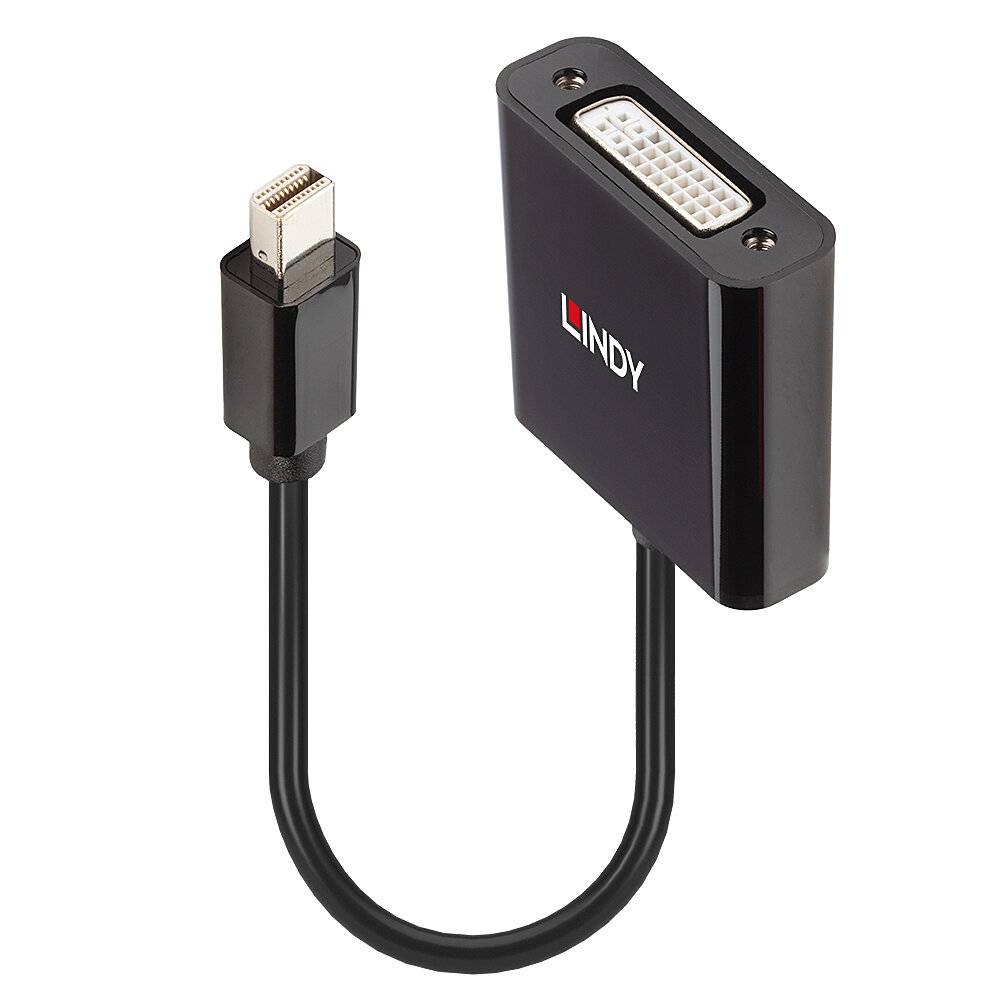 LINDY Monitor Adapter [1x Mini-DisplayPort stekker - 1x DVI] 41736