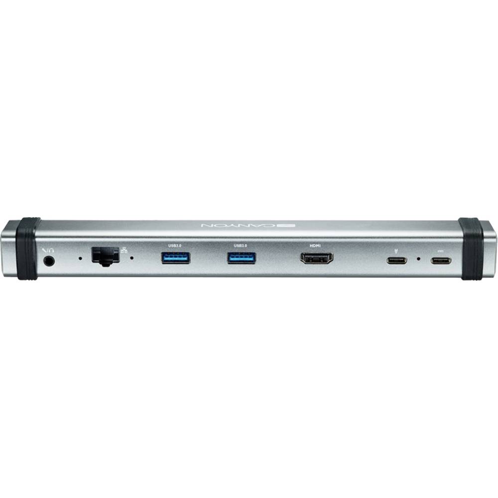 Canyon DS-6 USB-C® (USB 3.2 Gen 2) multiport hub 6 poorten Grijs