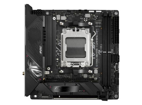 Asus ROG STRIX B650E-I GAMING WIFI Moederbord Socket AMD AM5 Vormfactor Mini-ITX Moederbord chipset AMD® B650