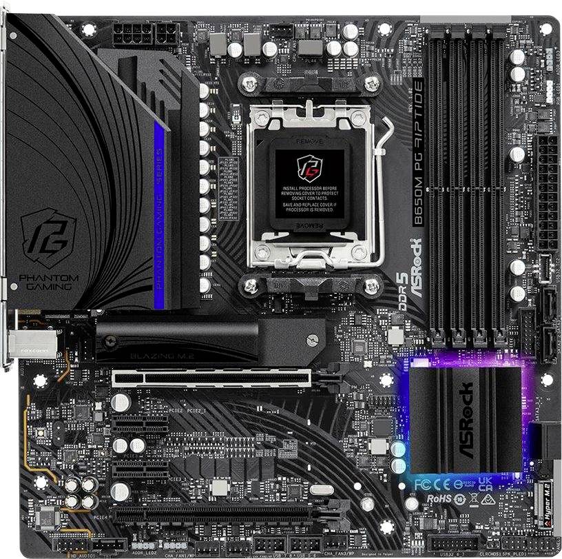 ASRock B650M PG Riptide Moederbord