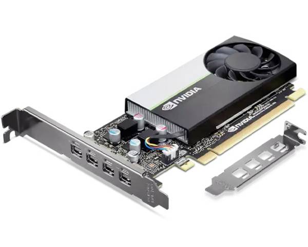 Lenovo Nvidia T1000 Videokaart NVIDIA T1000  8 GB GDDR6-RAM PCIe x16  Mini-DisplayPort