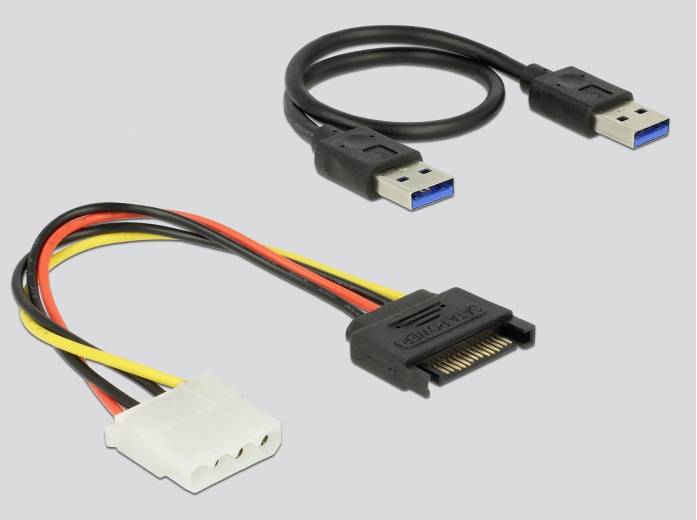 Delock Riser Card M.2 Key B+M > PCI Express x16 with 30 cm USB cable-1