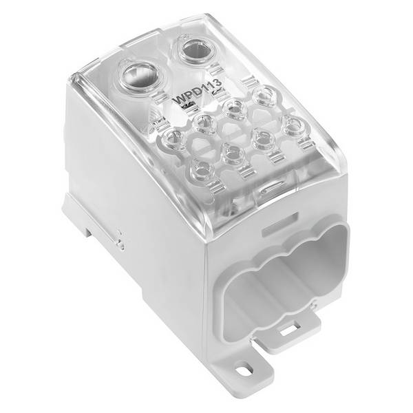 Weidmüller 2603740000 Verdeelblok  Schroeven  Lichtgrijs 1 stuk(s)
