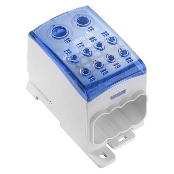 Weidmüller 2603750000 Verdeelblok  Schroeven  Blauw 1 stuk(s)