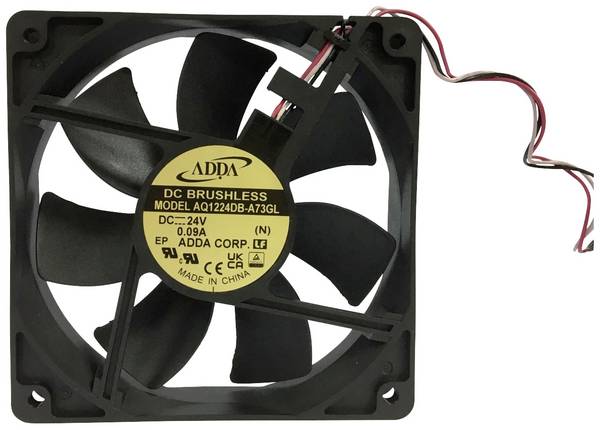ADDA AQ1224DB-A73GL(N) Axiaalventilator 24 V/DC (l x b x h) 120 x 120 x 25 mm
