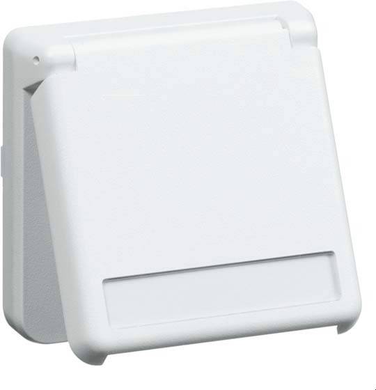 Een witte, opvouwbare kunststof emmer, mogelijk ontworpen voor afval of opslag.