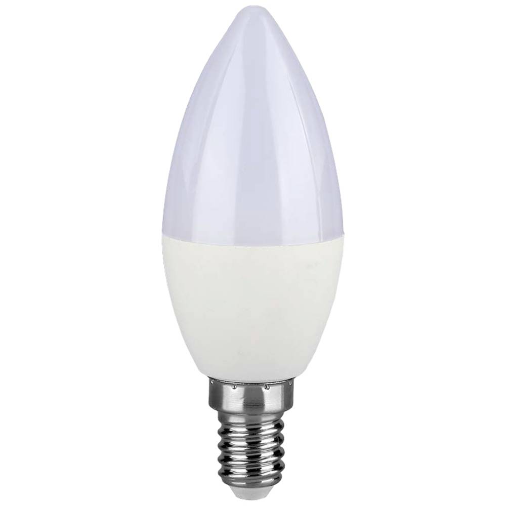 V-TAC 21171 LED-lamp Energielabel F (A - G) E14 Kaars 4.5 W = 40 W Warmwit 1 stuk(s)