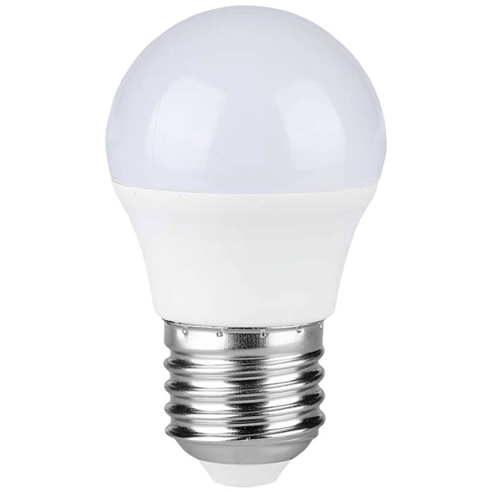 V-TAC 21174 LED-lamp Energielabel F (A - G) E27 4.5 W = 40 W Warmwit (Ø x h) 45 mm x 80 mm 1 stuk(s)