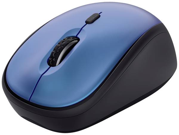 Trust YVI+ Eco Muis Radiografisch    Optisch Blauw 4 Toetsen 800 dpi, 1600 dpi