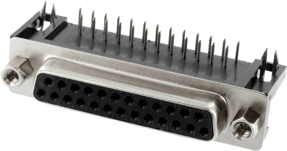 Connfly DS1037-01-25FNAKT74 DS1037-01-25FNAKT74 D-sub female connector Aantal polen: 25 Soldeerpennen 1 stuk(s) Tray
