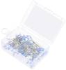 TRU COMPONENTS Bedrade LED Blue Rond 3 mm 2500 mcd 30 ° 20 mA 2.7 V, 3.4 V