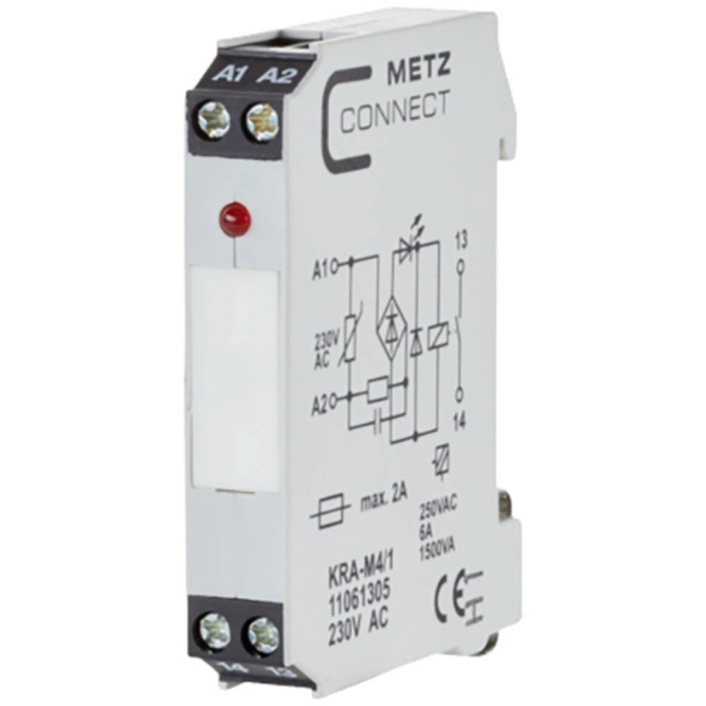 Metz Connect 11061305 Koppelmodule 230 V/AC (max) 1x NO 1 stuk(s)