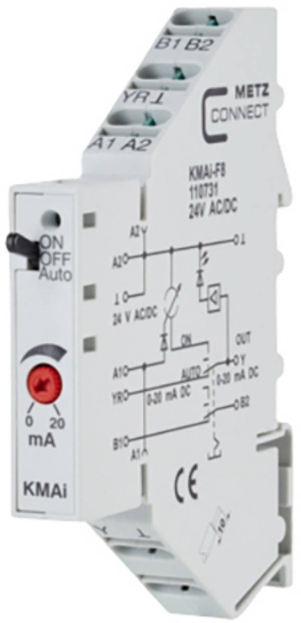 Metz Connect 110731 Analoge interventiemodule 24, 24 V/AC, V/DC (max) Analoog Piece 1 stuk(s)