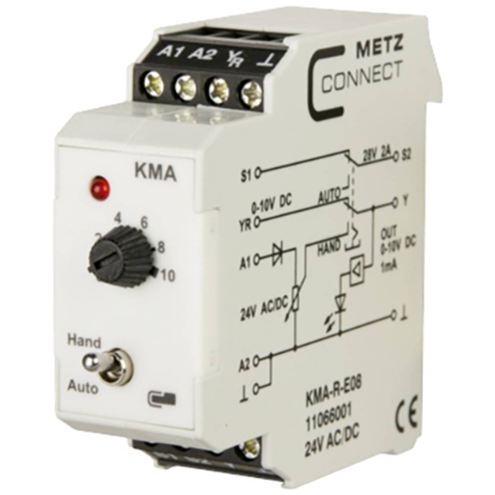 Metz Connect 11066001 Analoge interventiemodule 24, 24 V/AC, V/DC (max) 1 stuk(s)