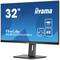 '32" iiyama ProLite XUB3293UHSN Monitor met KVM, 4K-resolutie en dockingfunctie'