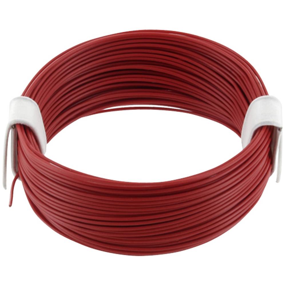 econ connect KL004RT10 Draad 1 x 0.04 mm² Rood 10 m