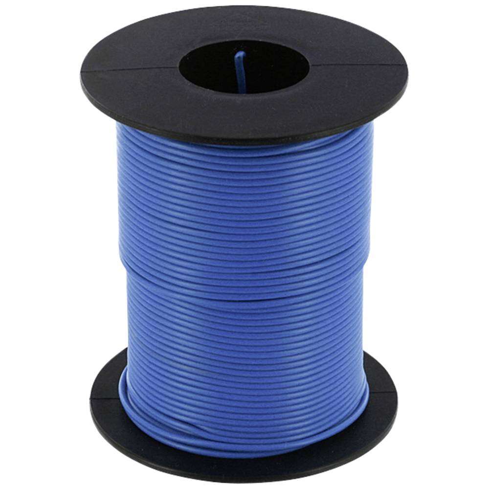 econ connect KL025BL50 Draad 1 x 0.25 mm² Blauw 50 m